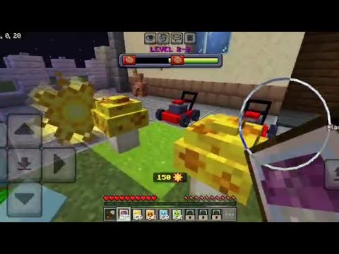 plants vs zombie map mcpe by @phurko_bedrcok part 1.