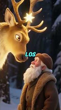 🦌✨ La Leyenda de los Renos Voladores de Papá Noel | Mágica Historia de Navidad 🎅❄️