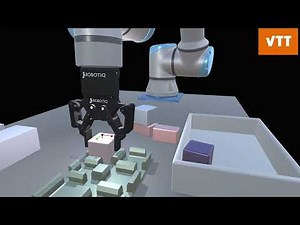 Remote handling of UR10e robot using Virtuose™ 6D TAO