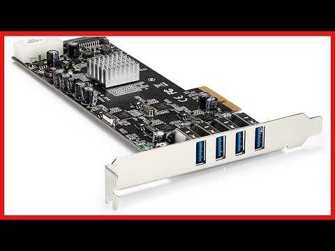 Boost Your USB 3.0 Performance with This 4-Port PCIe Expansion Card