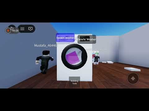 Мы играем washing machine Roblox
