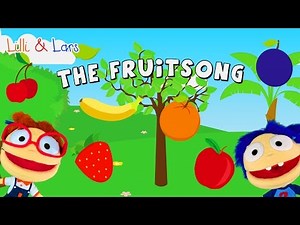 FRUIT SONG for children with lyrics - original nursery rhymes songs