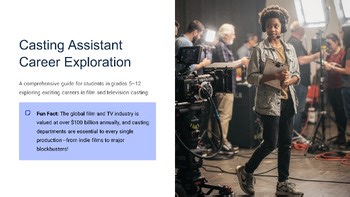 Casting Ass Career Exploration 101 Role Skills Career Lesson: Duties Skills