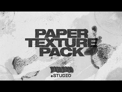 Unique Paper Texture Pack | Animated Overlays for Creators