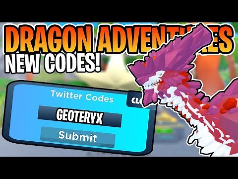 NEW CODES And How To Get The Geoteryx!!! (ROBLOX Dragon Adventures)