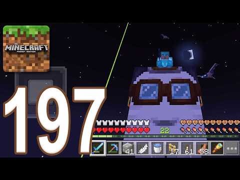Minecraft Pocket Survival - Gameplay Walkthrough Part 197 - Fighting Phantoms (iOS, Android)