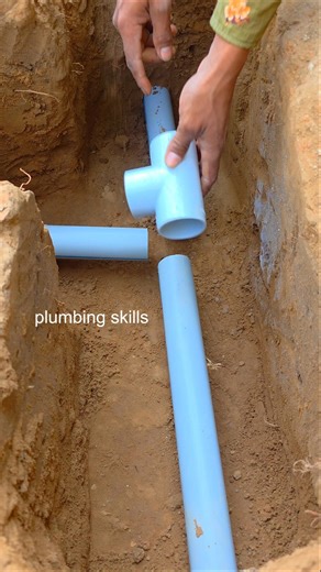Pvc Tee Fitting Tips #shortsvideo #shorts #plumbing