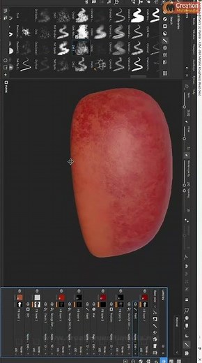 Texturing in Substance Painter.