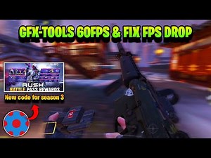 COD MOBILE GFX-TOOLS | FIX FPS DROP 60FPS BR/MP | SET EDIT CODM 2023