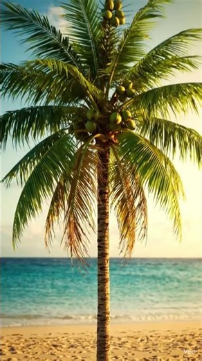 You won't believe how a coconut starts! 🥥😱 AI Life Cycle #shorts