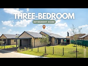 Tour our luxurious 175 m² three-bedroom house at Bergvallei Retirement Estate