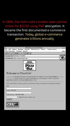 The Broken Laser Pointer That Started E-Commerce