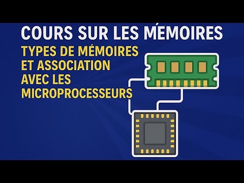 Cours sur les Mémoires : Types de Mémoires et Association avec les Microprocesseurs