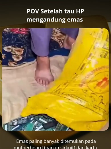 Emas yang Terdapat dalam Kartu SIM dan Motherboard