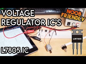 Introduction To Voltage Regulator IC's - L7805 IC