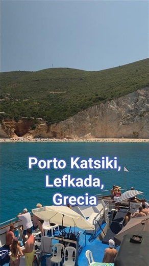 Porto Katsiki, Lefkada, Greece, a beautiful beach in Greece #lefkada #greece #beach #travel