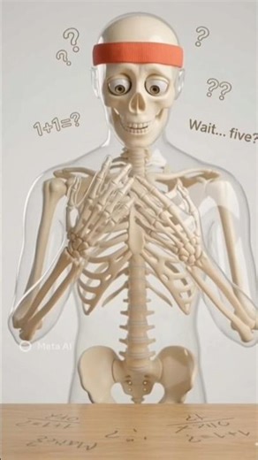 Math ke sawal skeleton kar raha ho to || #skull #skulledit #ai #aivideo
