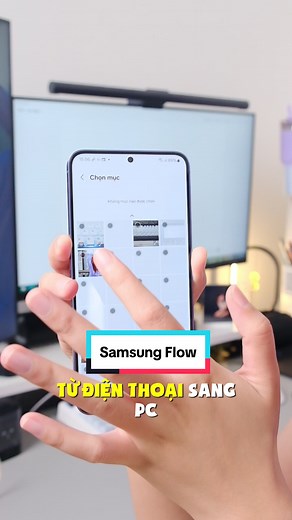 Chuyển dữ liệu từ điện thoại sang máy tính và ngược lại | Samsung Flow