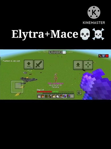 Elytra Mace Trick Minecraft