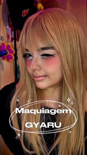 Testando Maquiagem GYARU: Transformação e Dicas