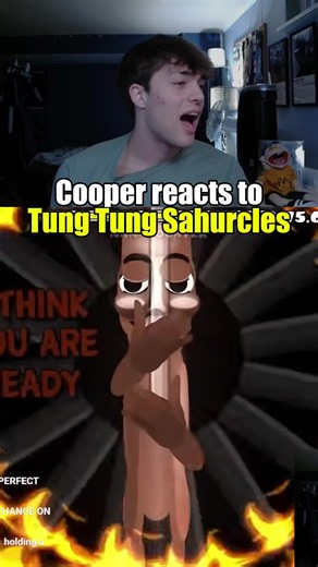 TUNG TUNG SAHURCLES IS PEAK #coopermitchell #clip #stream #tungtung #geometrydash