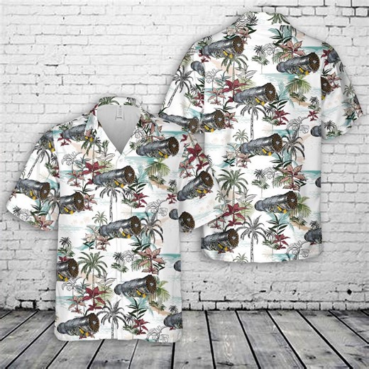 F135 Jet Engine Hawaiian Shirt, Aviation Aloha Shirt - Etsy
