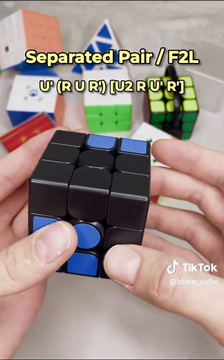 Efficient F2L Techniques for Rubik's Cube
