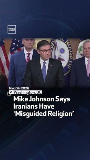 Mike Johnson Says Iranians Have ‘Misguided Religion’