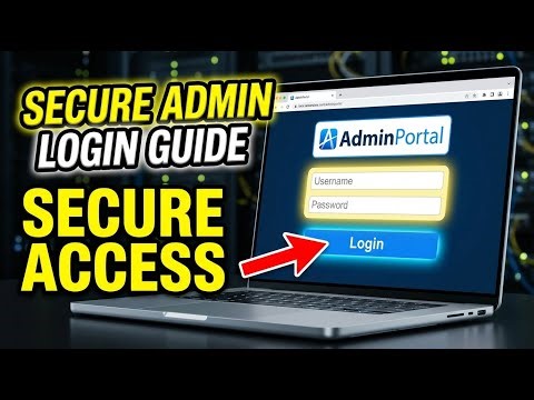 How to login to website admin dashboard - Secure Access