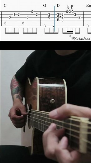 Shallow - Lady Gaga, Bradley Cooper #FingerstyleGuitar #TABS #Chords #Shorts