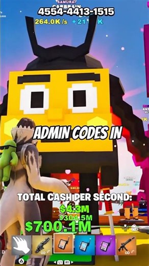 Brand New Admin Codes In Samurai Event In Fruits VS Brainrots!