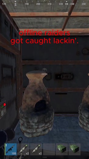 OFFLINE RAIDERS CAUGHT LACKING #raid #rustraid #rustraiddefense #gaming #falsebannedoffrust #rust #rustclips#rustclips #onlineraid #defense #oldrecoil #bringbackoldrecoil #offlineraid #funny #media