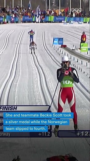 Incredible sporting spirit! 🥹