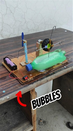 Bubbles Maker machine #scienceexhibition #sciencproject #easyprojects #bubbles