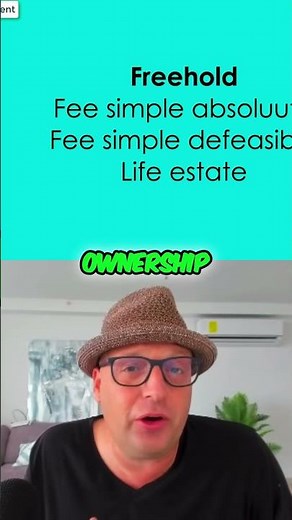 Real Estate: Fee Simple, Life Estates Explained Simply! #shorts