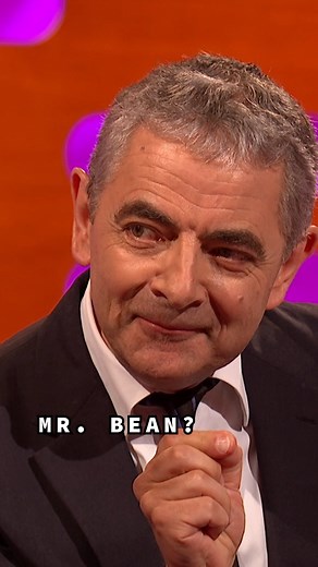 The resemblance is uncanny🤣 #MrBean #RowanAtkinson | The Graham Norton Show