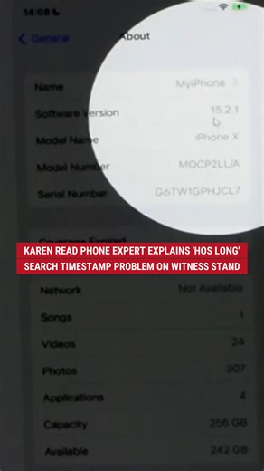 A digital forensics expert demonstrated a search timestamp issue on the witness stand, marking a pivotal moment in the Karen Read trial. | Fox News