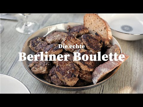 Die echte Berliner Boulette ( + hilfreiche Kochtipps )