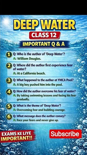 #deep water questions and answers#ytshorts #english