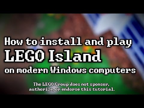 How to Install & Play LEGO Island on a Modern PC (Play with no CD)