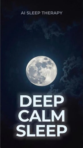 Sleep Deep Tonight ✦ Calm Moon Visuals