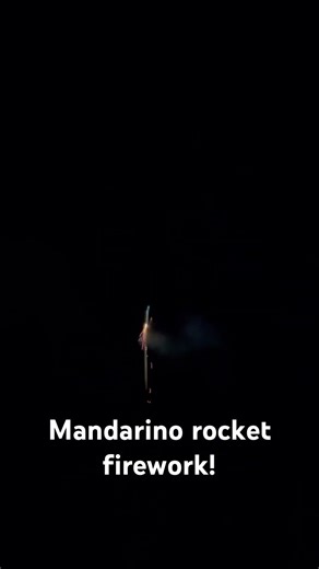 Nice ball shell manderino rocket firework