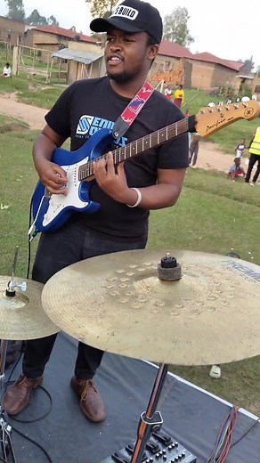 Mission UG: Power Sounds Band Bass Guitar Performance in Uganda
