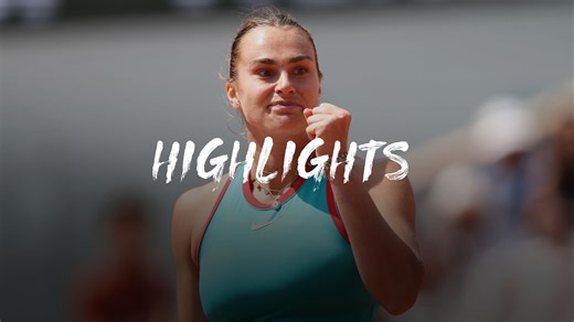French Open 2025: Aryna Sabalenka - Qinwen Zheng | Highlights - Viertelfinale Damen-Einzel