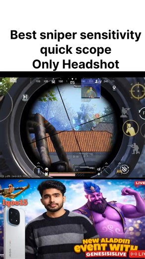 Only Headshots! Best Sniper Sensitivity for 6x & 8x Scope 🔥 Quick Scope God Settings | BGMI/PUBG