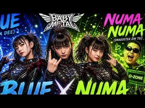 Blue × Numa | Eurodance Pop Cover (BABYMETAL Style)