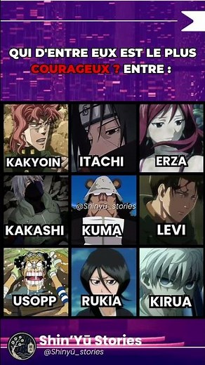 🦁 LE DILEMME DU COURAGE : QUI EST LE PERSONNAGE LE PLUS BRAVE DE CETTE LISTE LÉGENDAIRE ? ⚡🔥