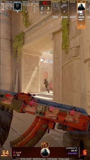 cs2 180 degree bind clutch. no ban using it. #counterstrike2 #csgo #counterstrike #shorts #gaming