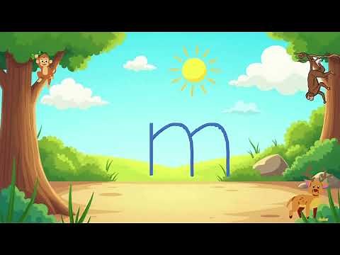 Let's write letter m