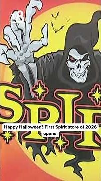 Happy Halloween? First Spirit store of 2026 opens